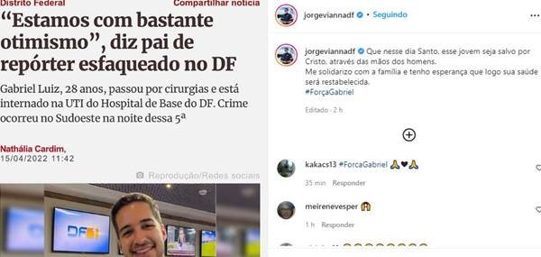 Print de tela de site