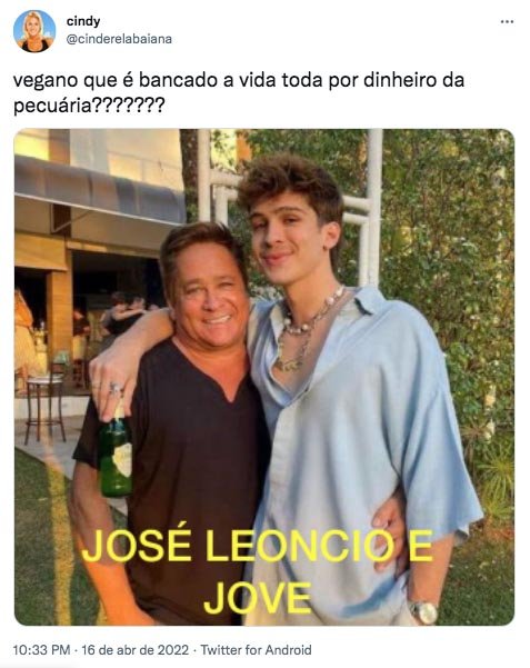 Reencontro de Zé Leôncio e Jove em Pantanal vira piada na web