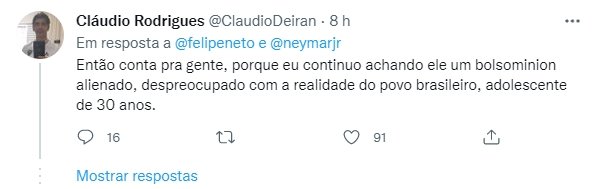 Fãs de Felipe Neto criticaram a aproximação do youtuber com Neymar Jr.