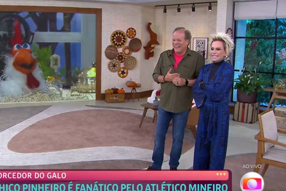 Chico Pinheiro e Ana Maria Braga