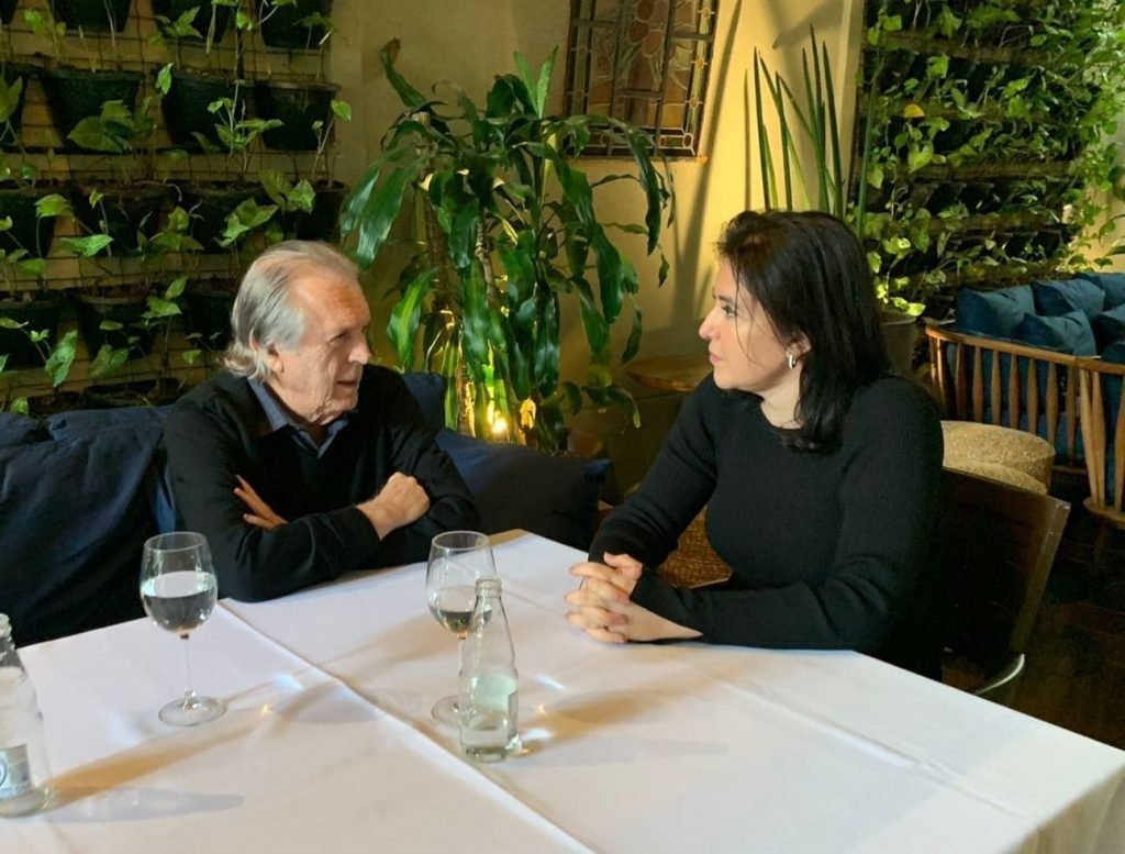 Senadora Simone Tebet (MDB) e deputado Luciano Bivar (União Brasil) almoçam em São Paulo