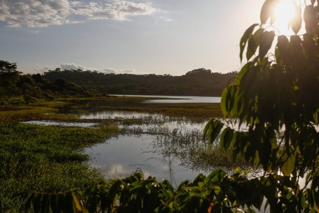 Lago de área de proteção ambiental próximo a ser aberto para lazer em Goiânia, Goiás