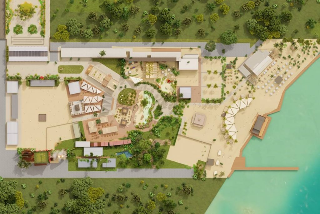 imagem de projeto arquitetonico visto de cima