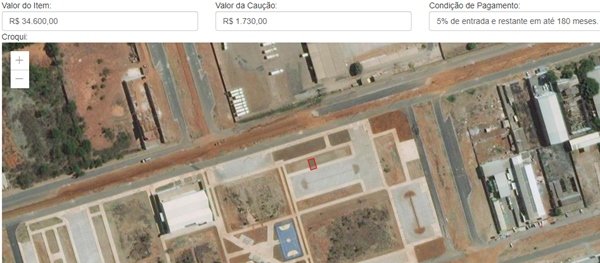 Imóvel licitação 03/2022 Terracap
