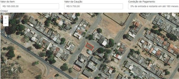 Imóvel licitação 03/2022 Terracap
