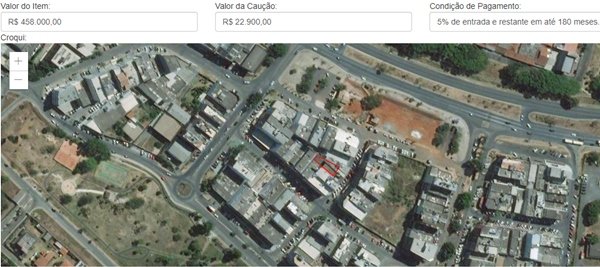 Imóvel licitação 03/2022 Terracap