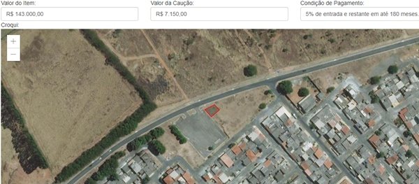 Imóvel licitação 03/2022 Terracap