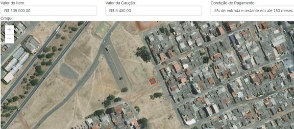 Imóvel licitação 03/2022 Terracap