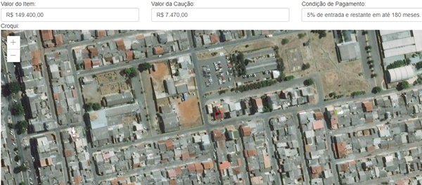 Imóvel licitação 03/2022 Terracap