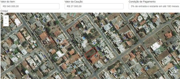 Imóvel licitação 03/2022 Terracap