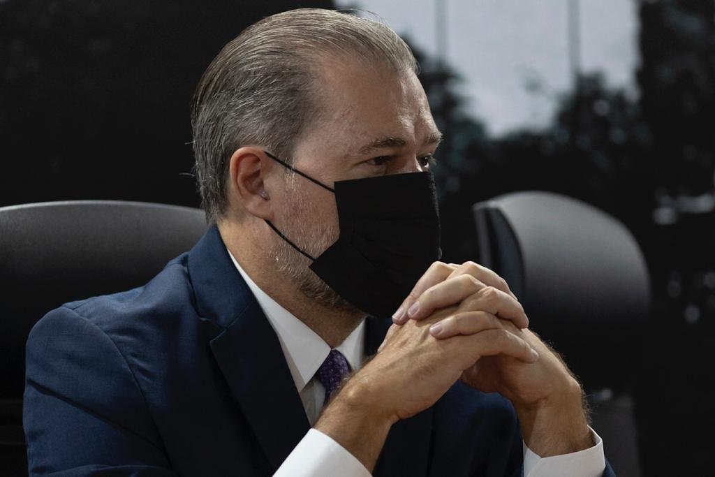 Ministro do STF Dias Toffoli na posse do novo presidente do TJDFT José Cruz Macedo