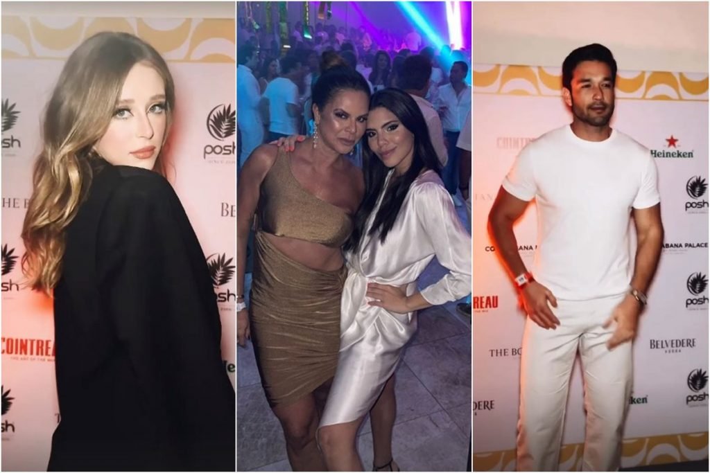 Festa bombada da Posh Club agita Copacabana Palace em noite dourada