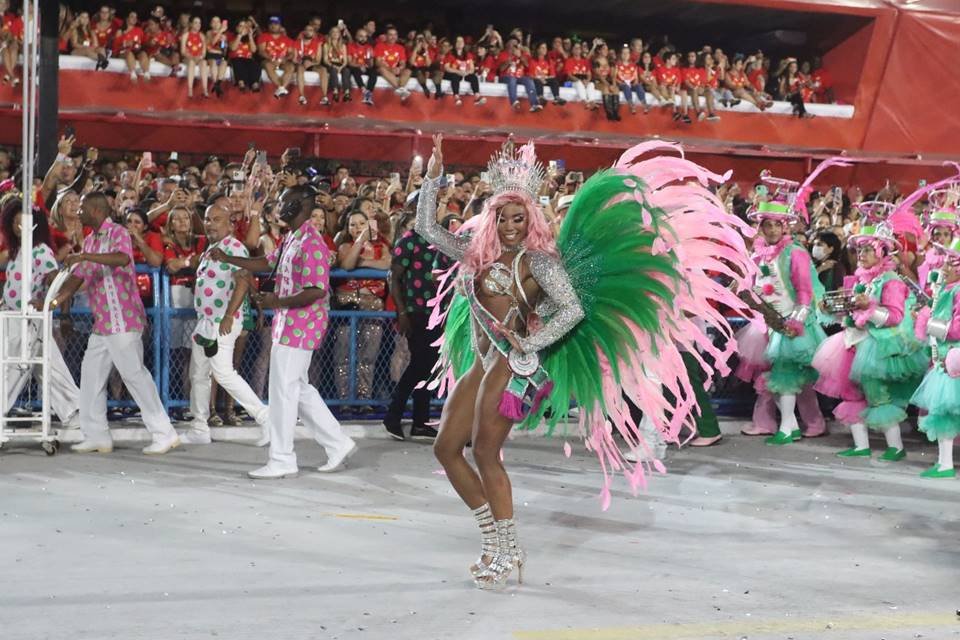 Desfile da Mangueira no Carnaval