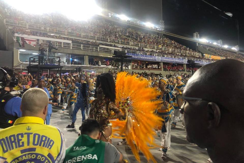 Princesa de bateria da Paraíso da Tuiuti