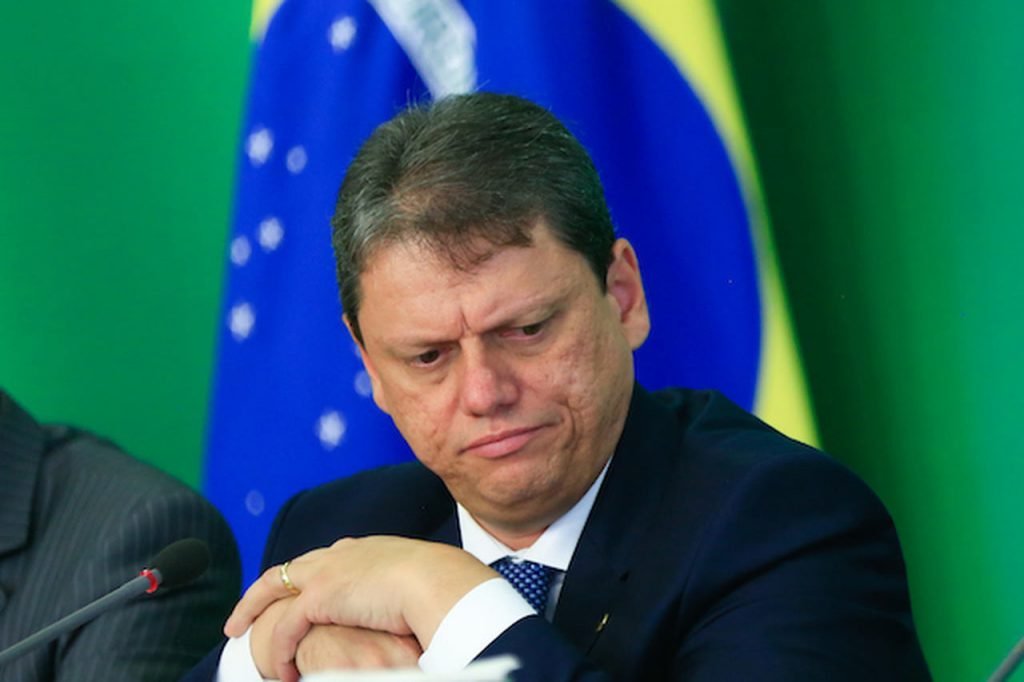 Tarcísio de Freitas é do Rio de Janeiro, e mudou para São Paulo para concorrer a governador do estado.