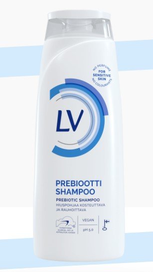 Shampoo prebiótico hidratante, LV - Preço sob consulta