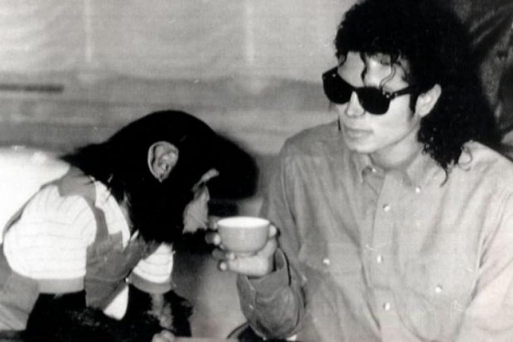 Michael Jackson e macaco Bubbles