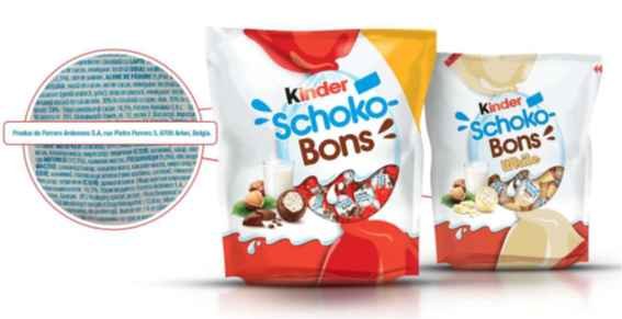 Chocolates Schoko-Bons, da Kinder, proibidos no Brasil