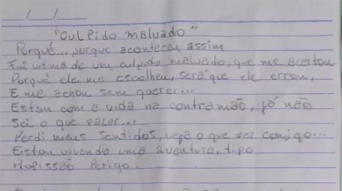 Cartas de amor feitas por pastor