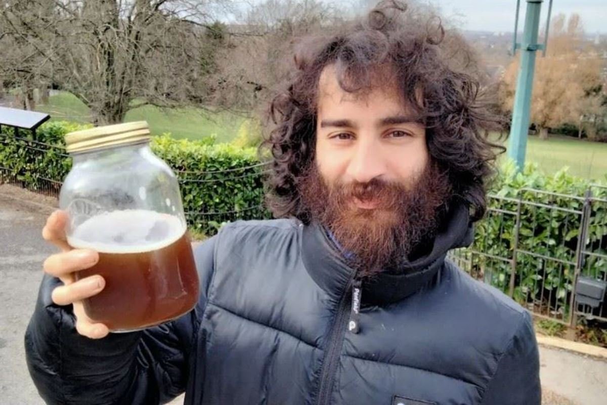 Vegan who drinks his own urine says he's 10 years younger