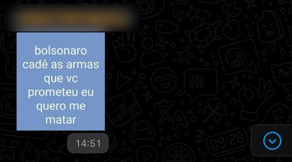 Alunos do ensino fundamental de escola no DF postam mensagens de cunho violento em grupo de WhatsApp, incitando suicídio e morte - Metrópoles