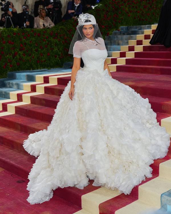Kylie Jenner on the 2022 Met Gala red carpet