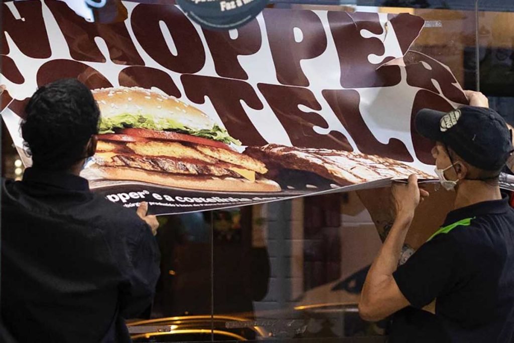 Burguer king costela whoppe