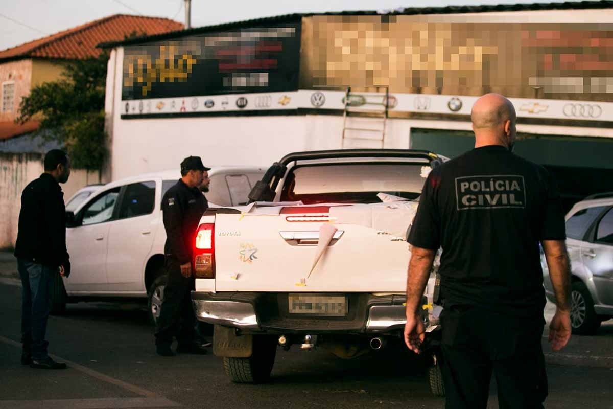 Operação da PCDF contra o tráfico de drogas na Vila Telebrasília