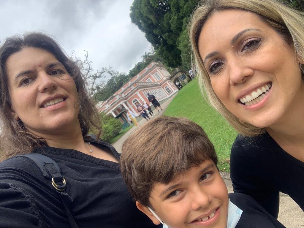 Andressa e a família