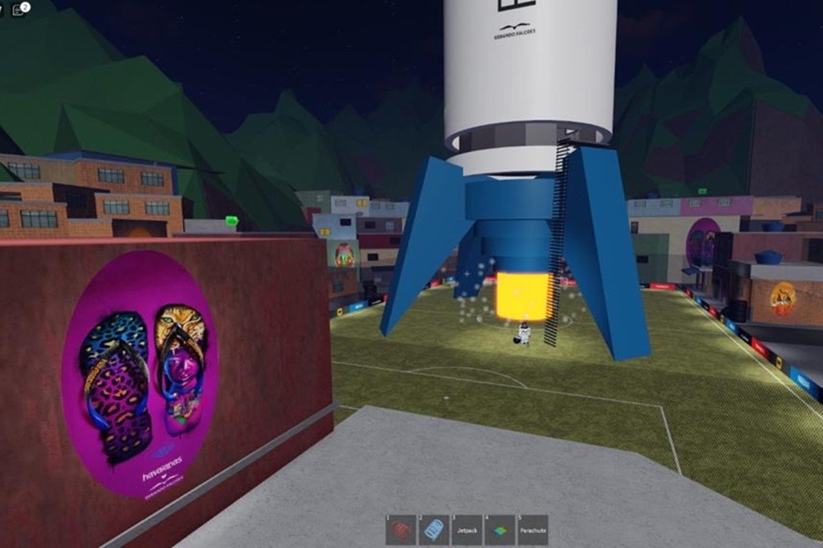 Roblox: Parachute em Jogos na Internet