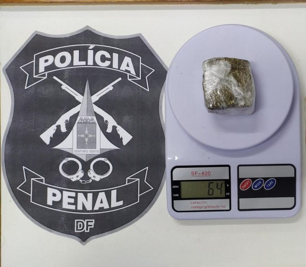 droga em cima de balança