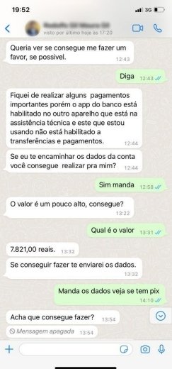 Print conversa WhatsApp