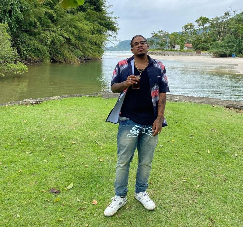 Luccas Carlos, em foto para o Instagram