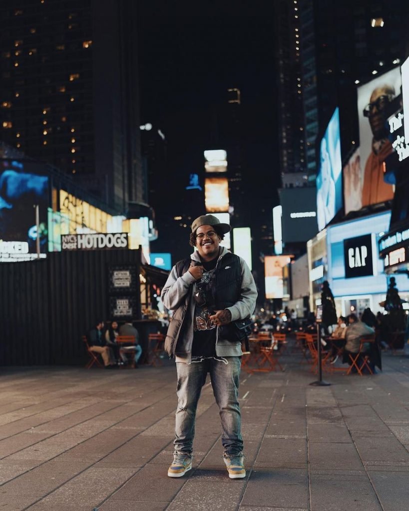 Luccas Carlos, em foto para o Instagram