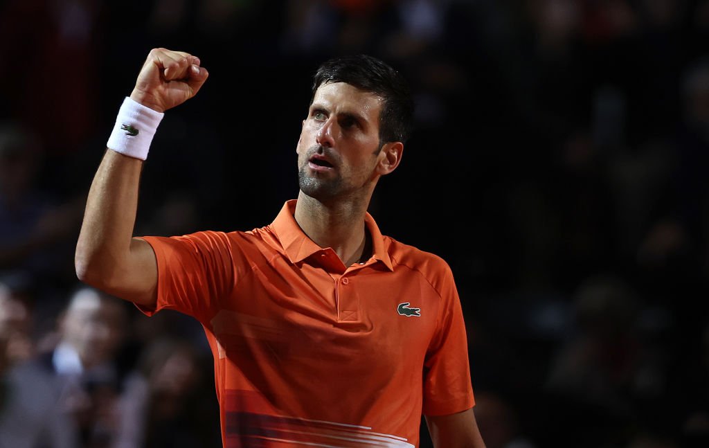 Novak Djokovic, tenista sérvio e líder do ranking da ATP, após vitória no Aberto de Roma