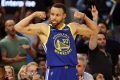 Stephen Curry, em jogo contra o Grizzlies