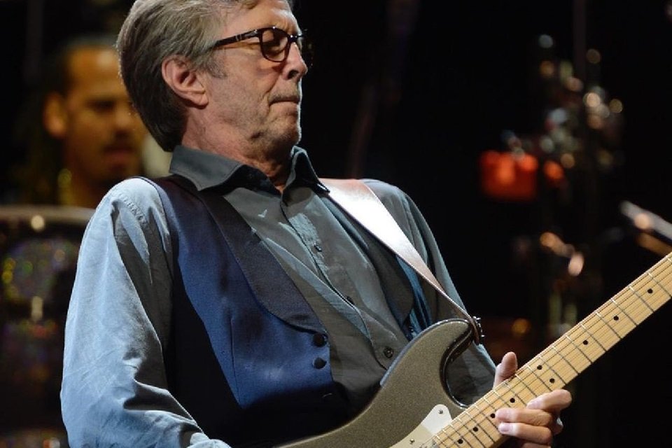 Eric Clapton, em foto para o Instagram