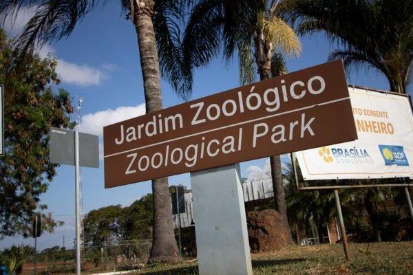 Fachada Jardim Zoológico de Brasília