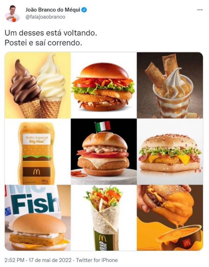 Marketing do McDonald’s anuncia volta de produto e web reage: “McFish ...