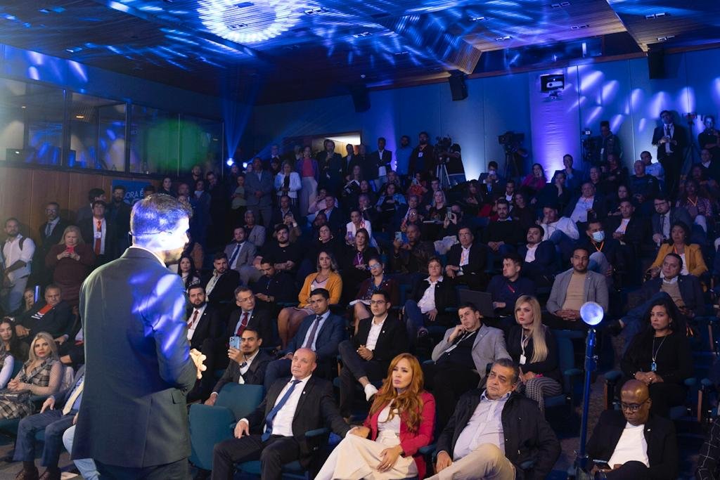 Evento de lançamento da pré-candidatura de Pablo Marçal à Presidência da República em brasilia