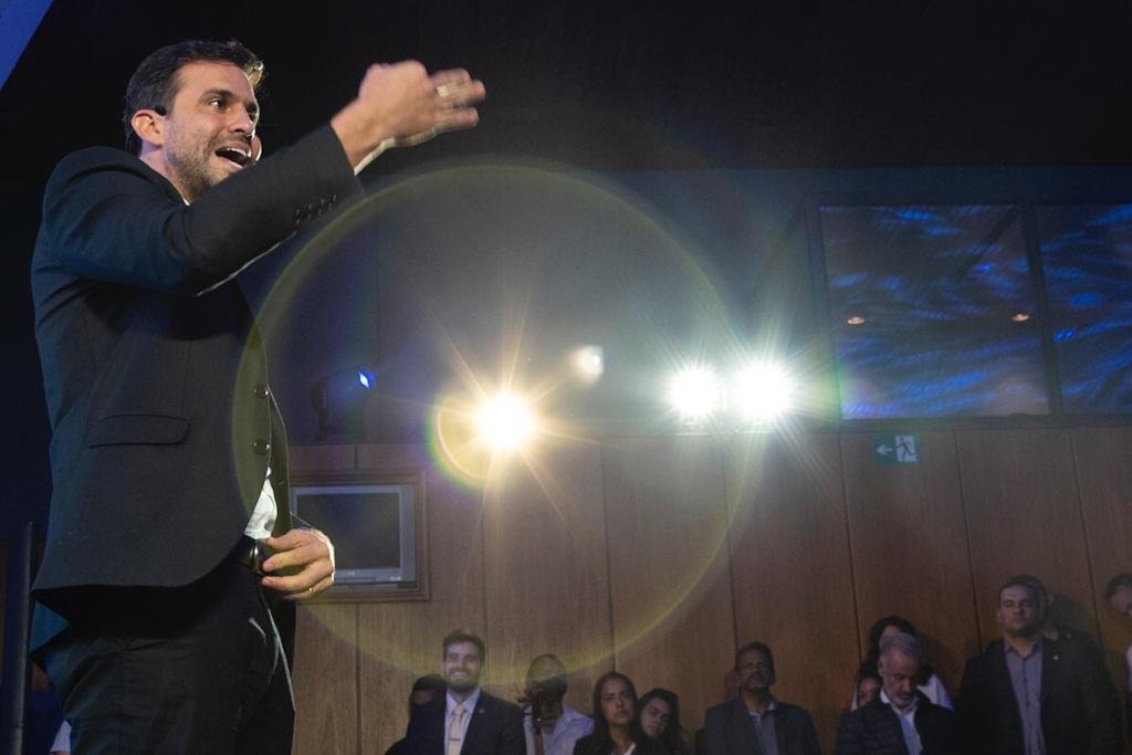 Evento de lançamento da pré-candidatura de Pablo Marçal à Presidência da República em brasilia 9