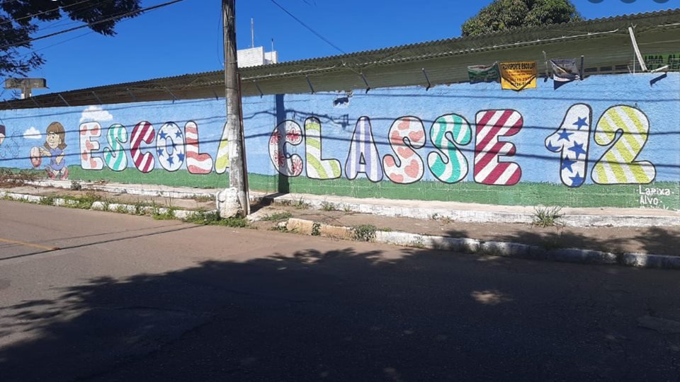 fachada de escola Classe 12