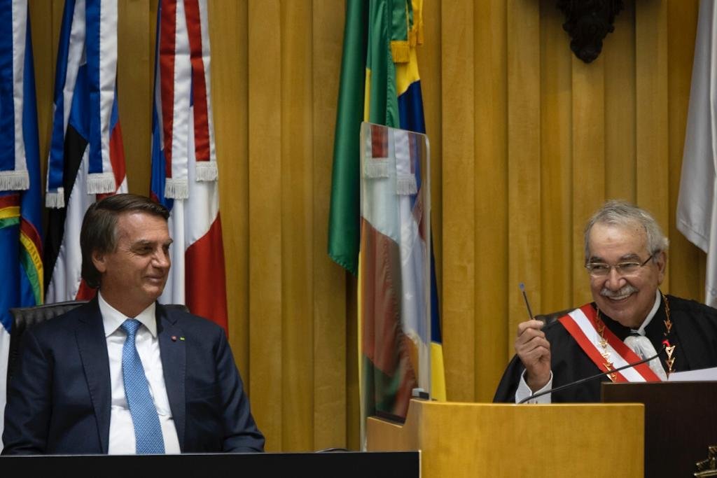 Presidente Jair Bolsonaro, ministro Emmanoel Pereira