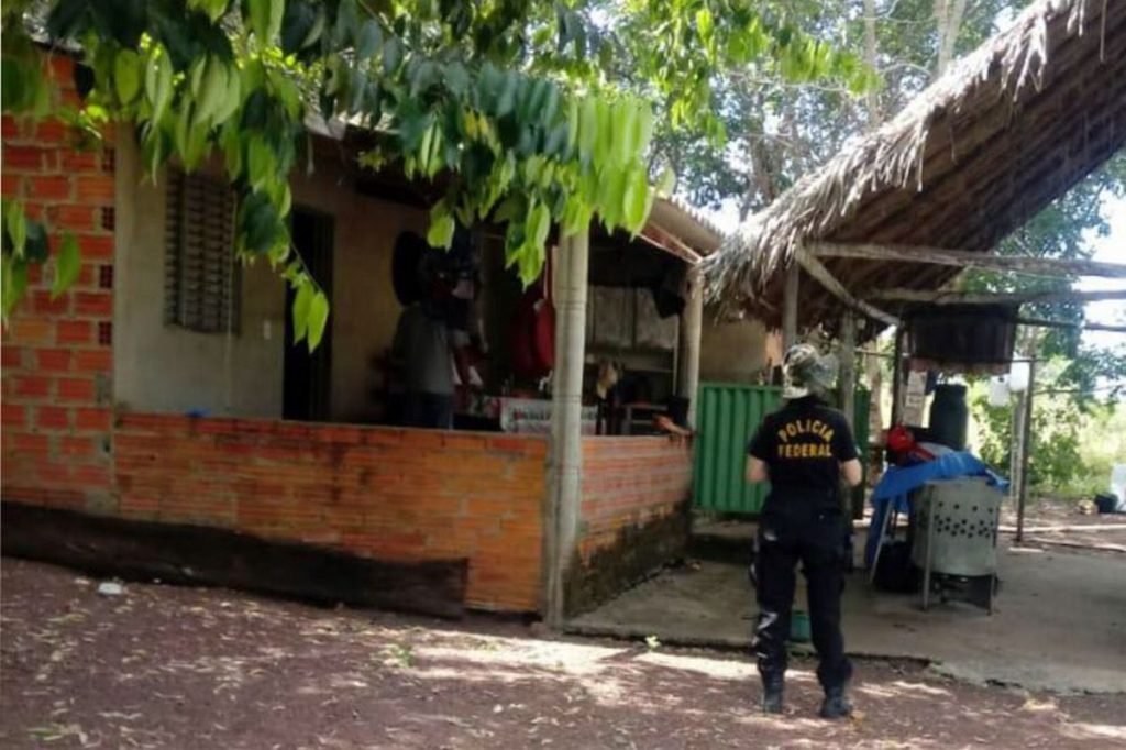 Projeto de Assentamento Vasco de Araújo, no município de São Miguel do Araguaia, em Goiás, é alvo de operação da PF