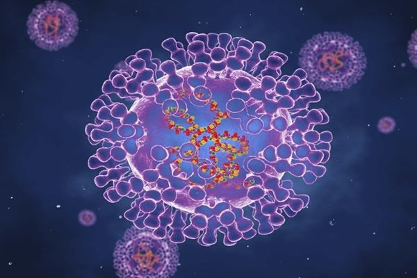 Ilustração do vírus da varíola - Metrópoles