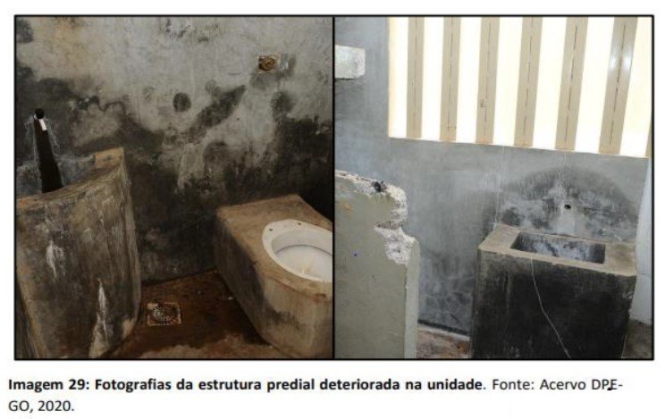 Celas na Unidade Prisional Especial de Planaltina de Goiás (GO)