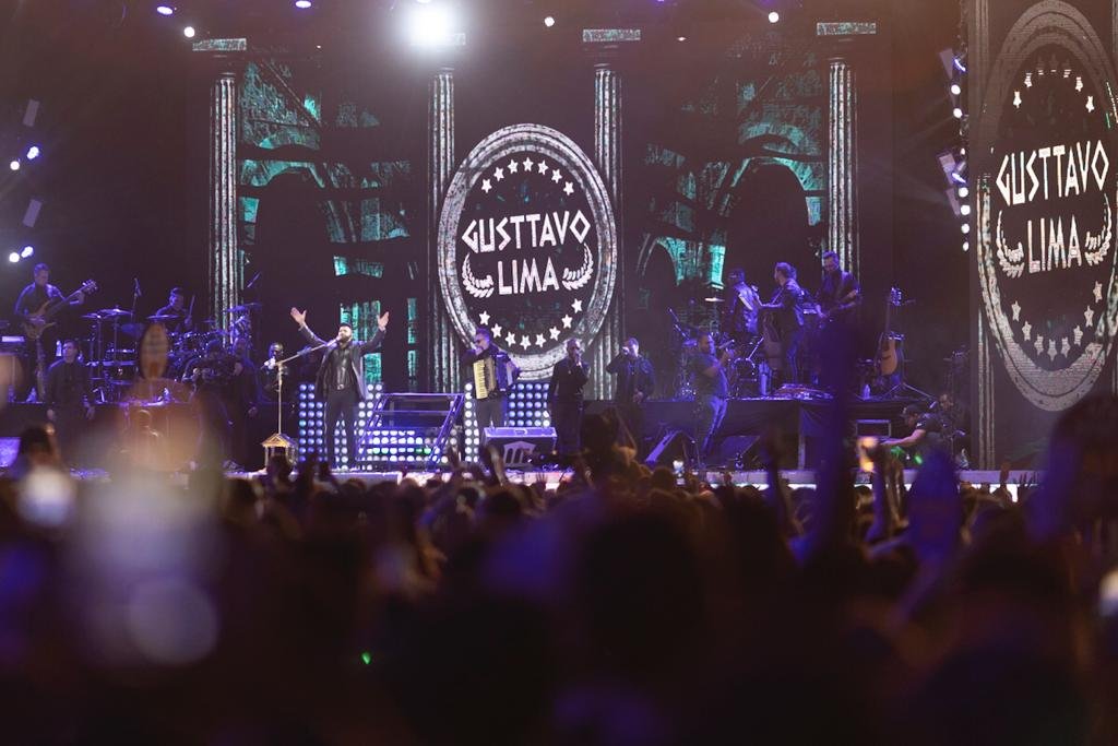 Estádio Mané Garrincha lotado no show Buteco do Gustavo Lima