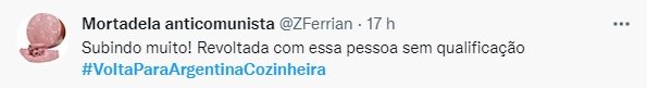 Bolsonaristas criticam e boicotam restaurante da chef Paola Carosella no Twitter após críticas dela ao presidente Bolsonaro - Metrópoles