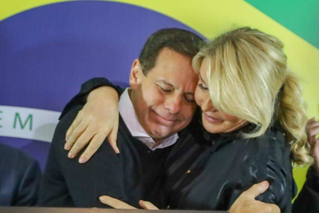 João Doria e a esposa Bia Doria