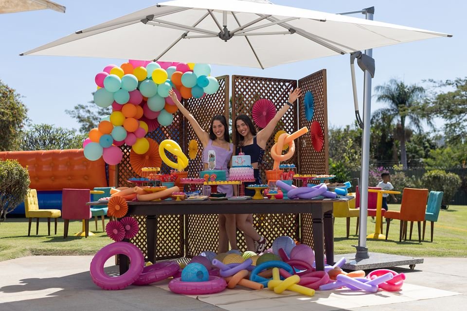 Festa Infantil - festa Pool Party do aniversário de Davi e Lucas - Cond.  Vale do Ouro - Ribeirão das Neves/MG
